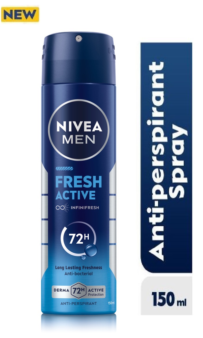 Nivea Men Fresh Active Spray 150Ml